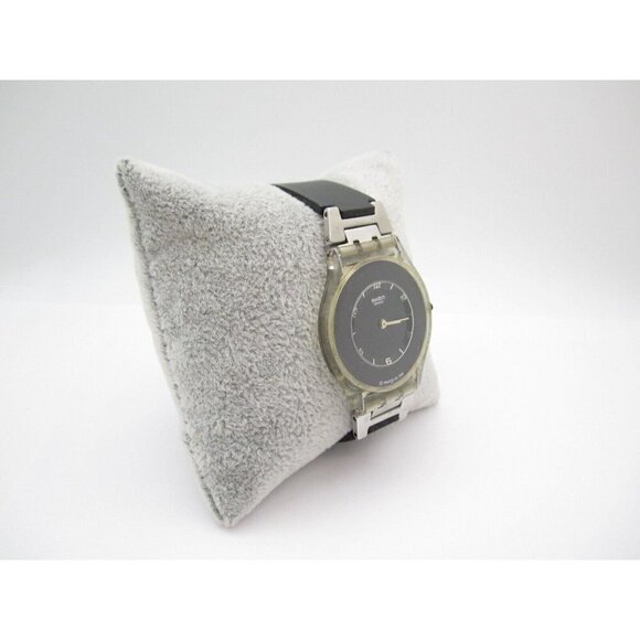 Women Swatch AG 1999 Quartz WR Analog 35mm Dial Causal Round Watch (G426) - Picture 5 of 9